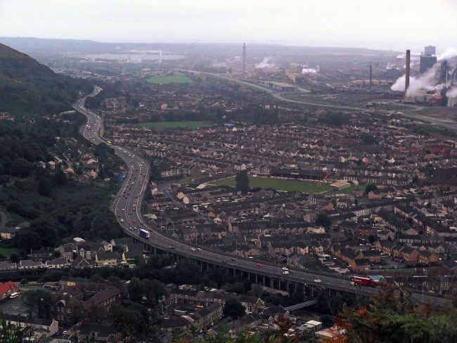 Port Talbot the M4 Corridor geograph 3685831 by Kevin Corcoran 1